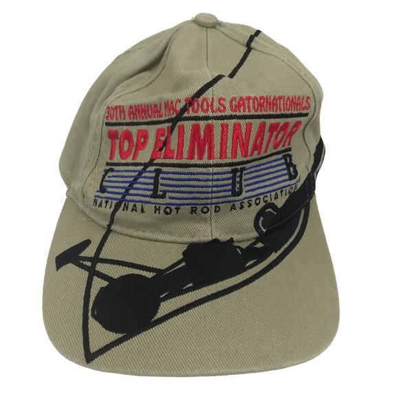 Vintage Strapback NHRA 30th Mac Tools Gatornationals Top Eliminator Club FL 1999 - Picture 1 of 7